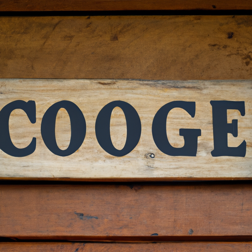 Wood Cottage Sign